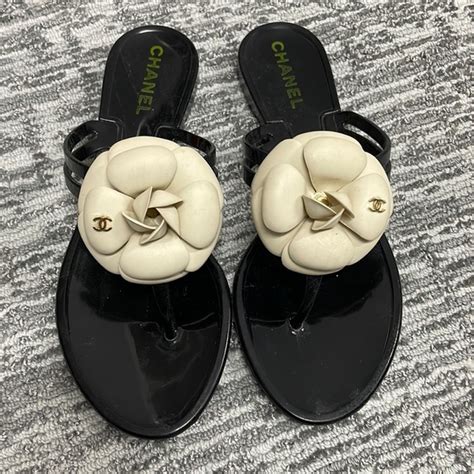 chanel jelly sandals replica|chanel birkenstock style sandals.